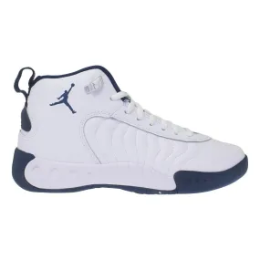 Nike Kid's Jordan Jumpman Pro Shoes - White / Midnight Navy