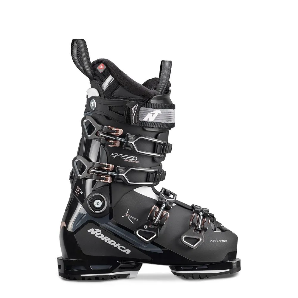 Nordica Speedmachine 3 115W Gw Ski Boots Blk Anth Pink