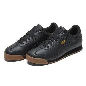 Puma Men's Roma Classic Shoes - Black / Gum