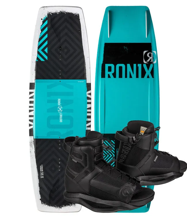 Ronix District Wakeboard with Divide Boots (2025)