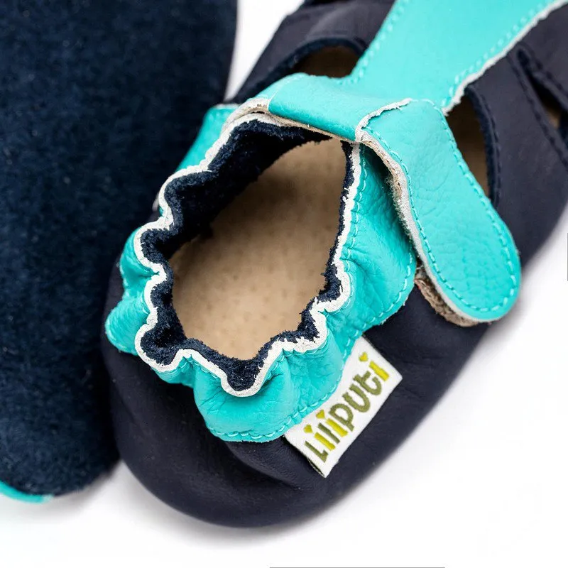 Sandal Two-Color Barfotaskor/ Tofflor