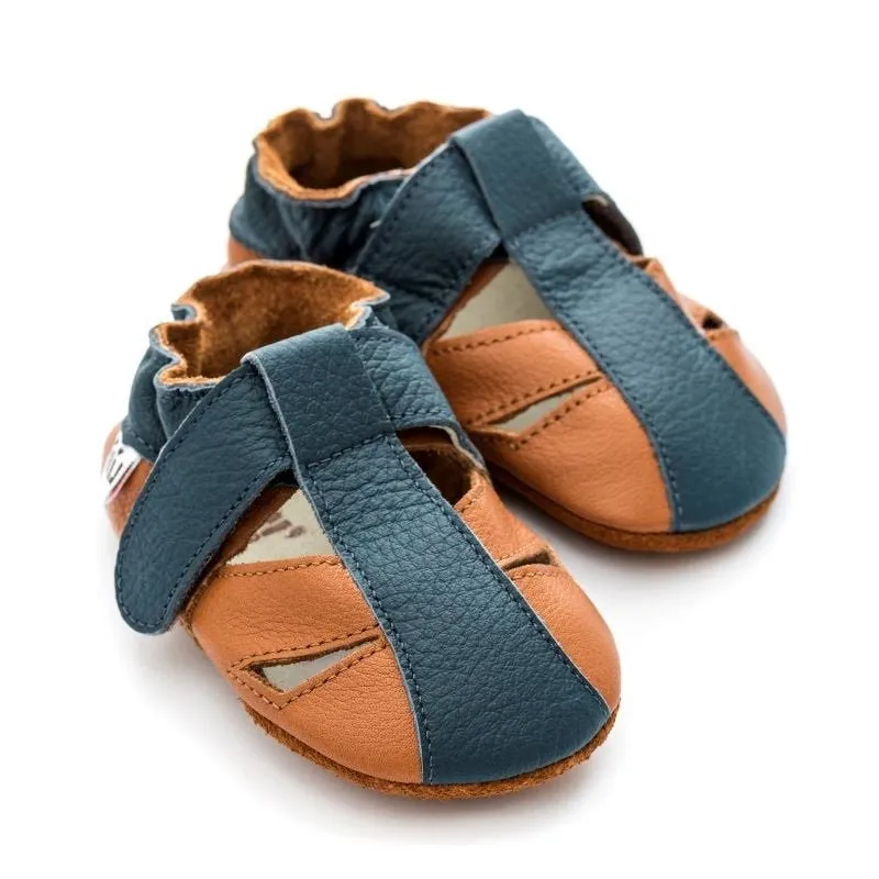 Sandal Two-Color Barfotaskor/ Tofflor