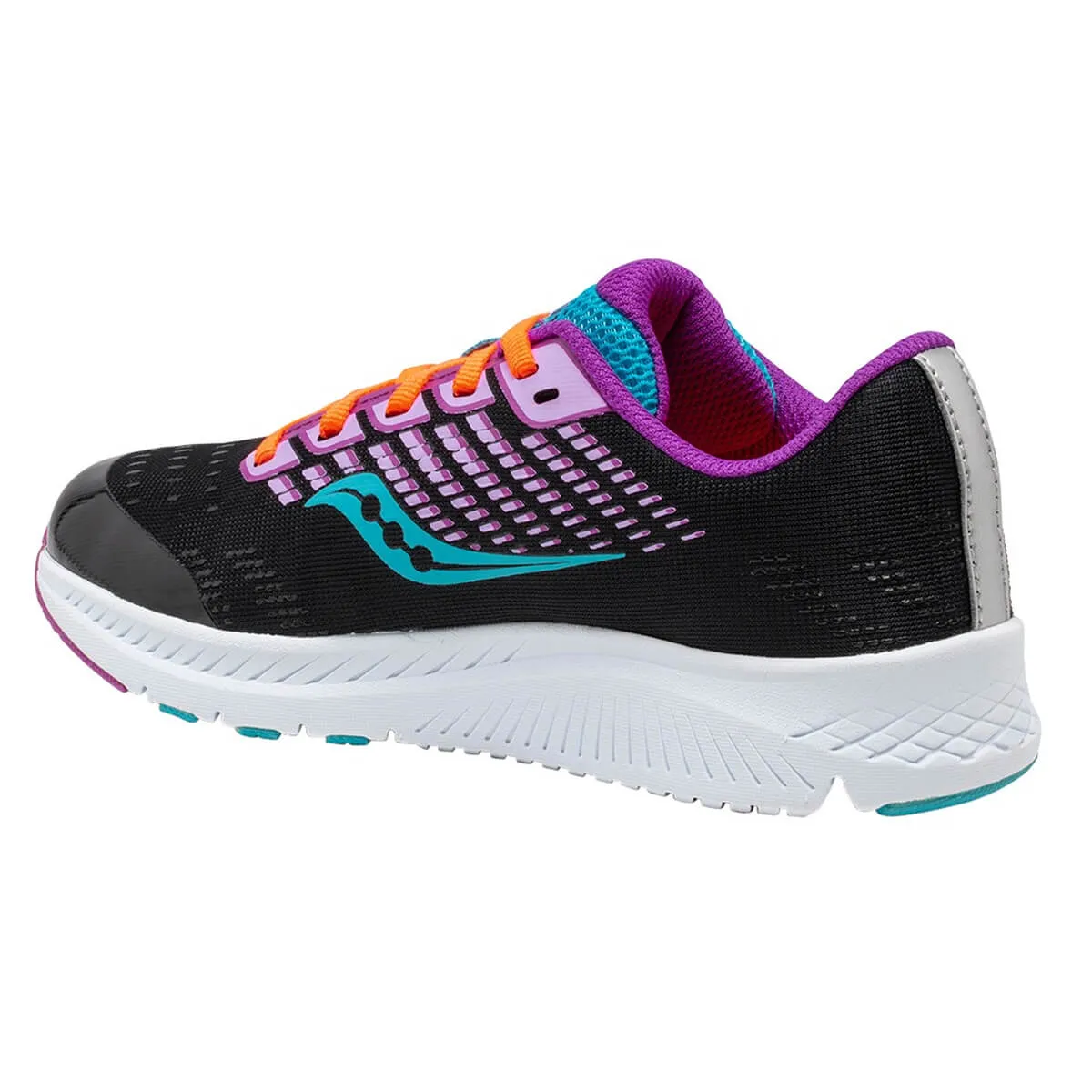 Saucony Ride 13 Junior | Black/pink