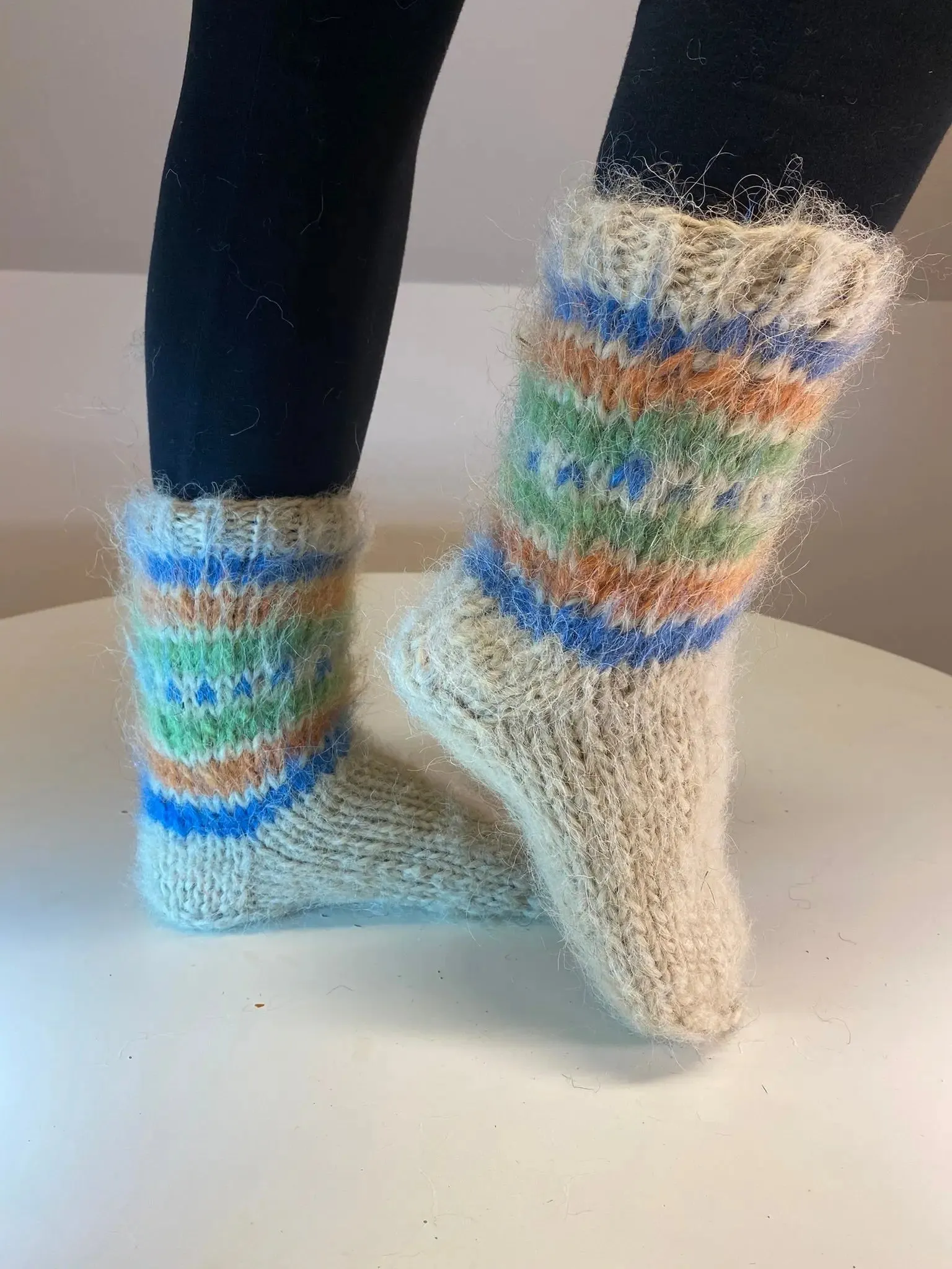 Socks Knitted Wool