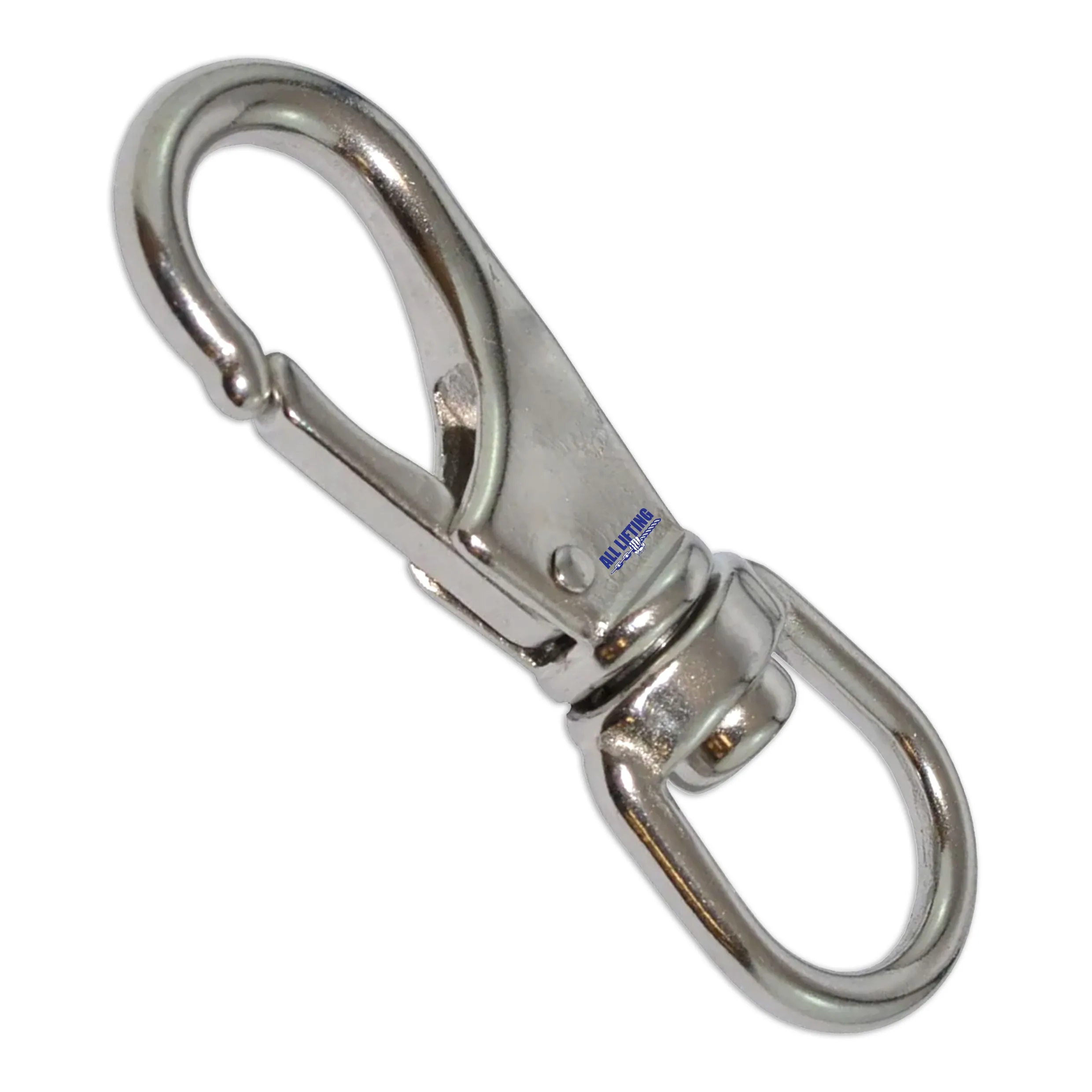 Stainless Steel Swivel Eye Bolt Snap Hook with Large Eye