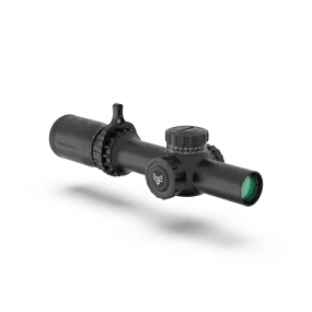 Swampfox Tomahawk II 1-4X24 SFP LPVO BFO Bright Fiber Optic Riflescope