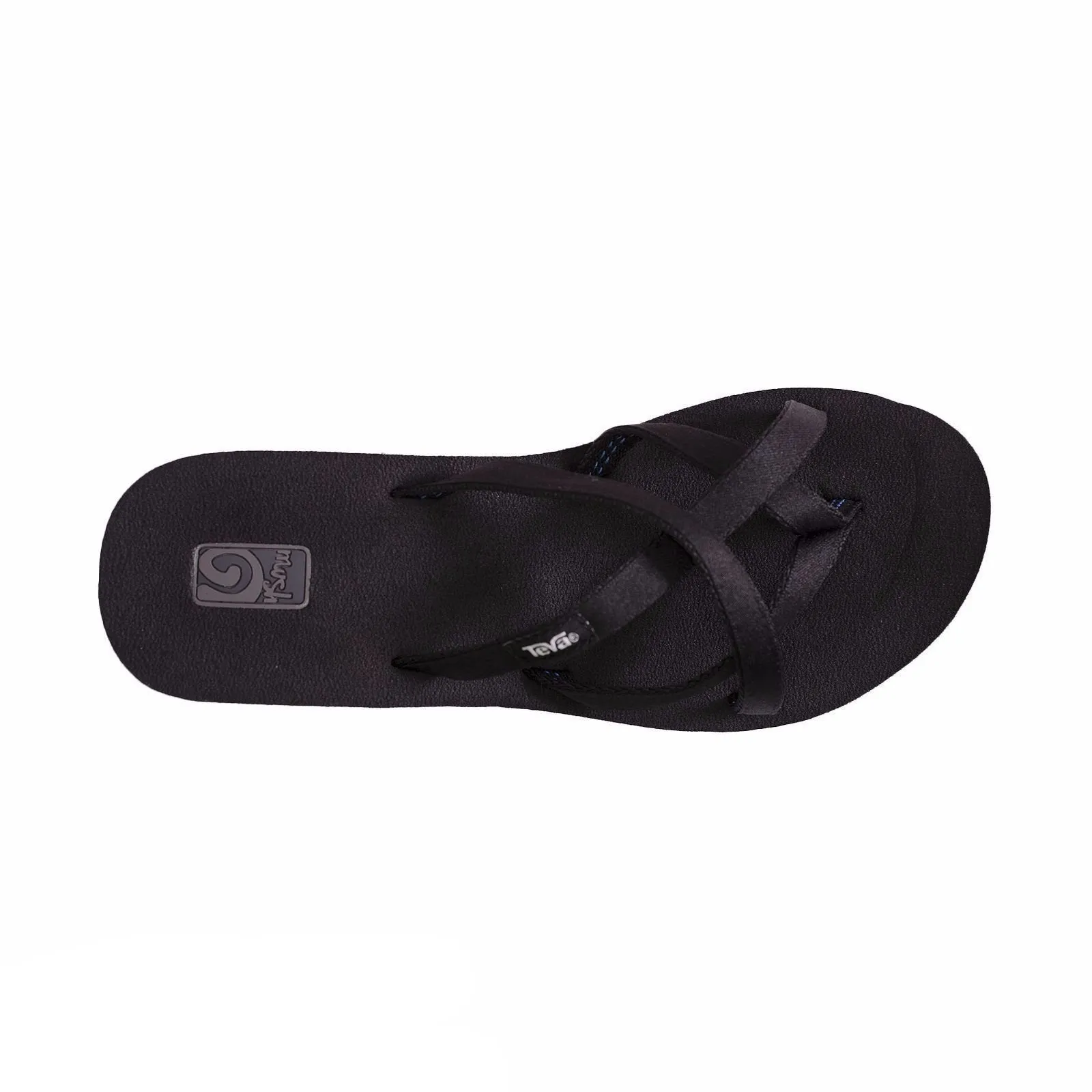 Teva Mush Mandalyn Wedge Ola 2 Black Slides