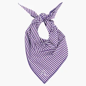 The Birdie Stripe | Performance Bandana | The Birdie Stripe - Reauxback Purple/White