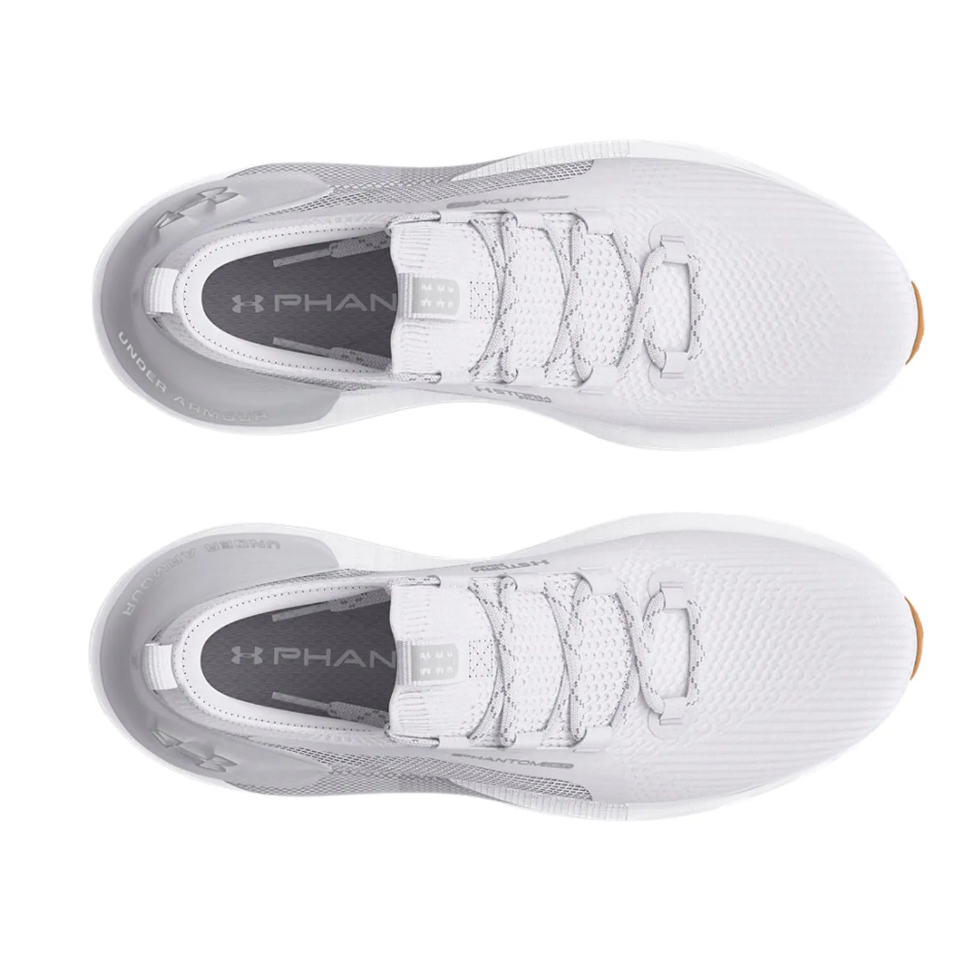 Under Armour Phantom Spikeless Golf Shoes - White/Mod Grey