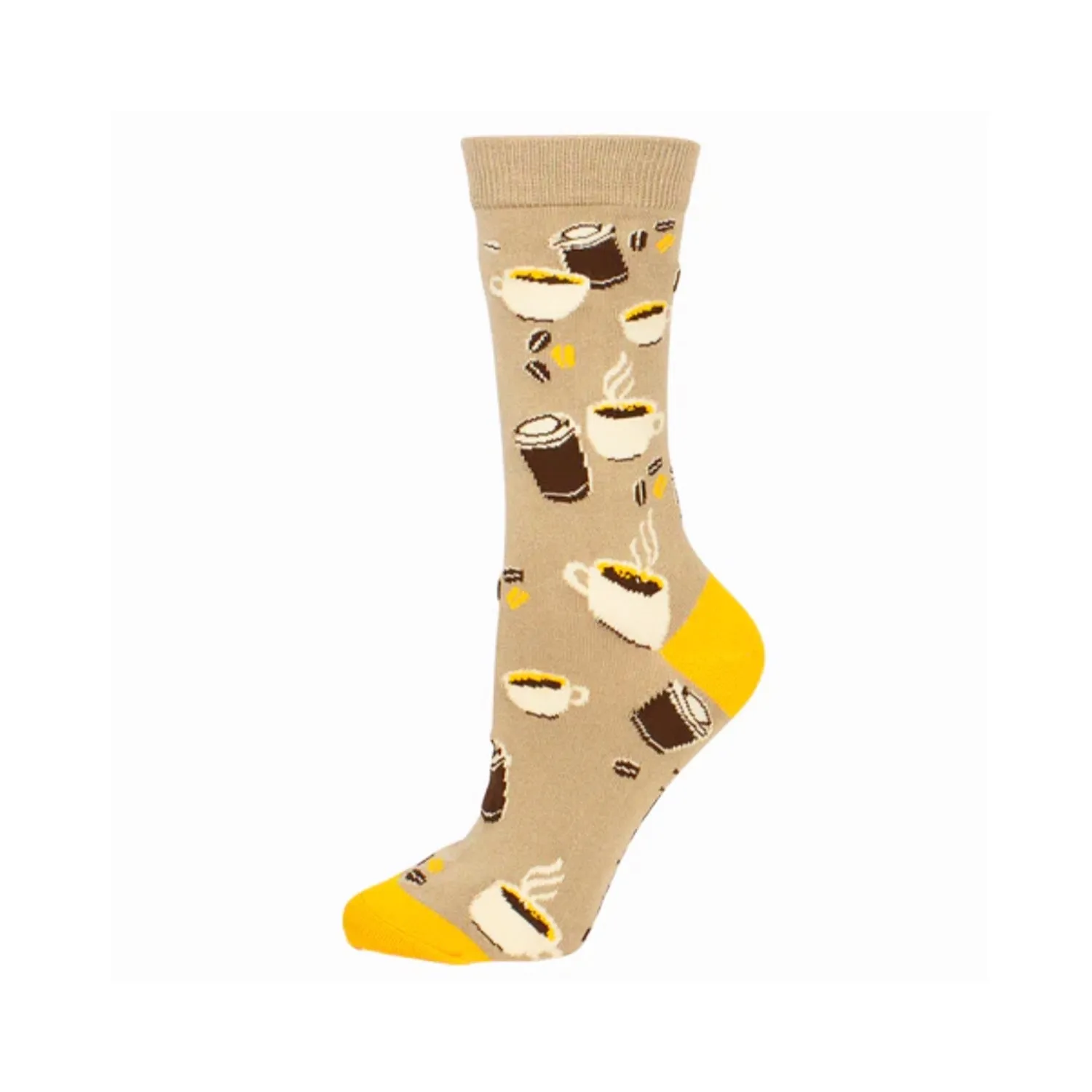 Womens Bamboo Socks - Coffee Beans